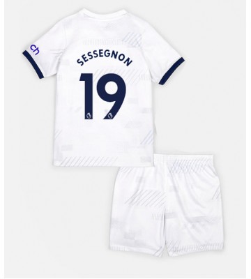 Tottenham Hotspur Ryan Sessegnon #19 Replika Babytøj Hjemmebanesæt Børn 2023-24 Kortærmet (+ Korte bukser)